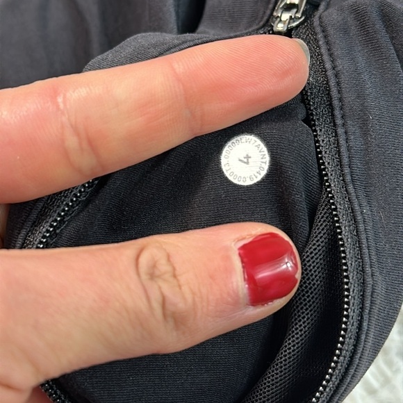 Lululemon Speed Up Short Long *4" Updated Fit Heather Lux Multi Black - Picture 6 of 7